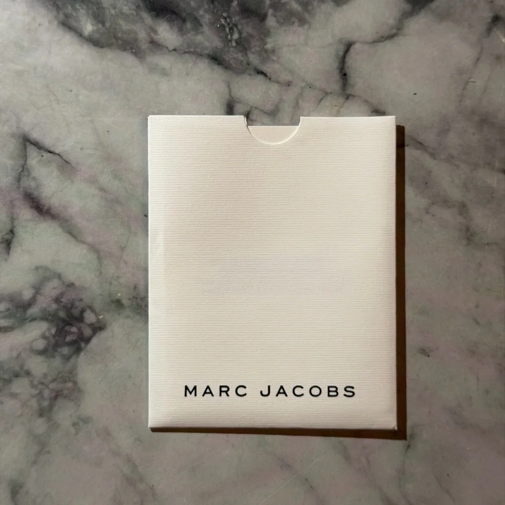 Marc Jacobs Olive Green Leather Card Holder Wallet